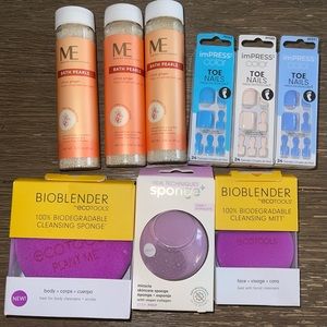 Bath & Body items lot new Ecotools impress